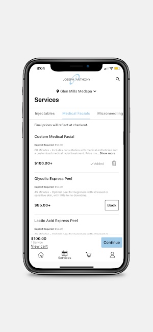 Joseph Anthony Spa Screenshot 2