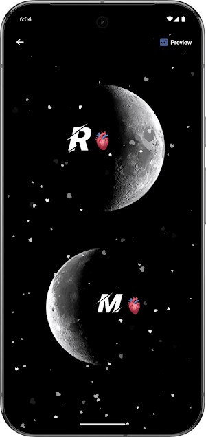 Name on Live Wallpaper Screenshot 0