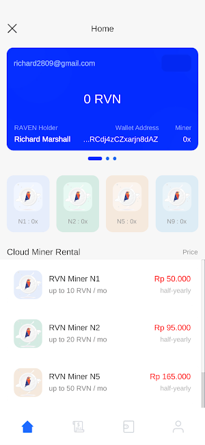 Raven Coin Miner Screenshot 0