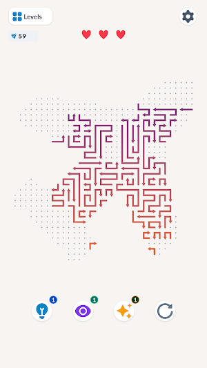 ArrowFlow: Untangle Puzzle Screenshot 1