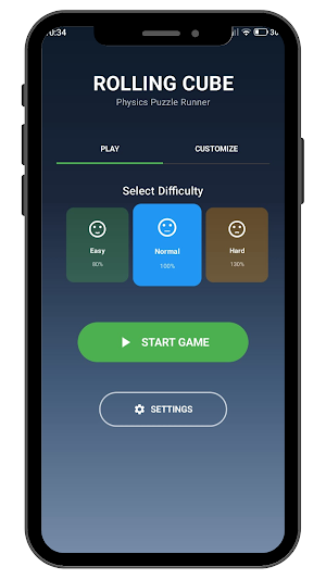 Rolling Cube Screenshot 1