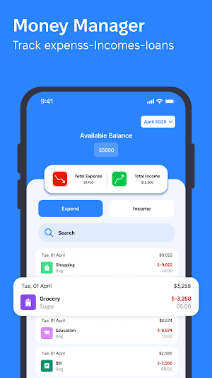 Money Manager & Budget Tracker Screenshot 0