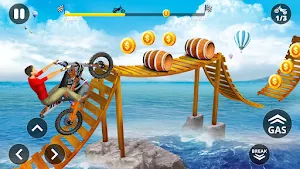 Bike Stunt Race 3d Bike Racing Games Tricks Master Screenshot 0