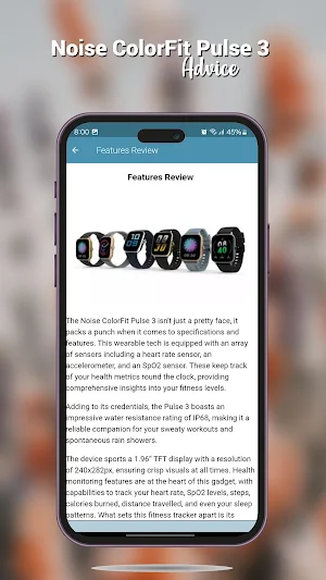Noise ColorFit Pulse 3 Advice Screenshot 1
