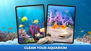 Fish Tank Clean: Aquarium Sim Screenshot 2