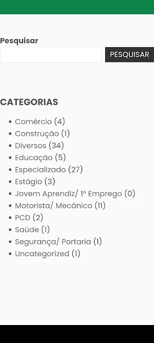 Empregos Manaus Screenshot 2
