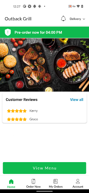 Outback Grill Screenshot 1