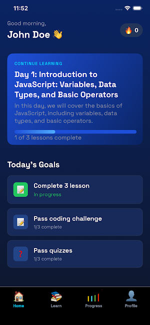 Coded-App Screenshot 1