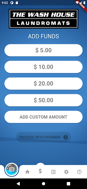 The Wash House App Screenshot 1