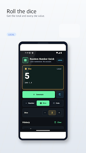 Random Number Quick Screenshot 3
