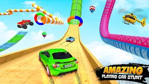 Ramp car Stunt: Race Master Screenshot 1