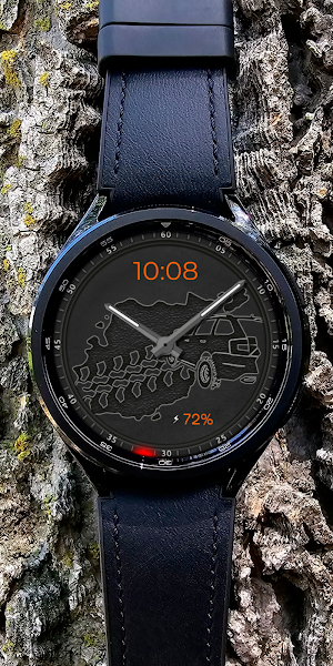 Hybrid Tex 01 Watch face Screenshot 1