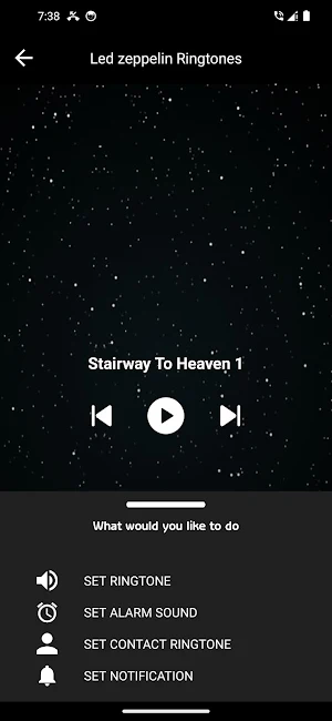 Led Zeppelin Ringtones Screenshot 2
