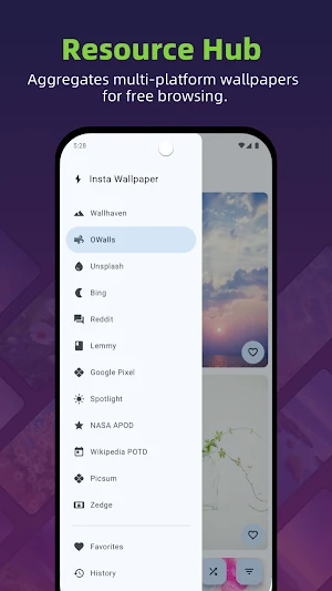InstaWall: HD Wallpapers Daily Screenshot 0