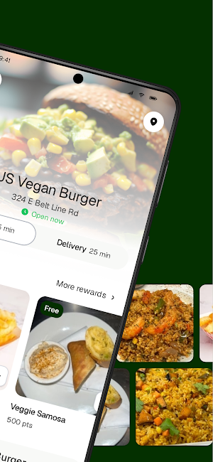 JS Vegan Burger Screenshot 1