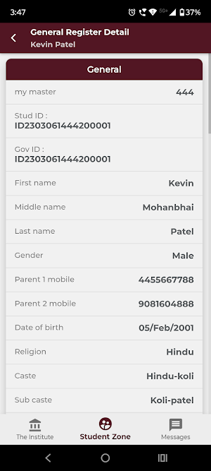 Wadia Women's College Surat Screenshot 2