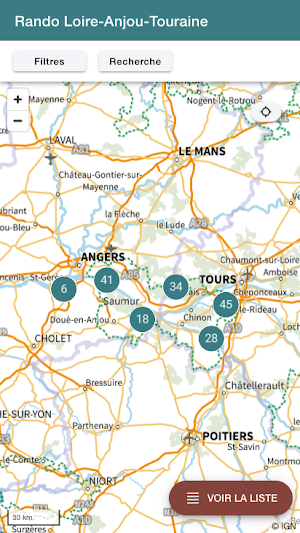 Rando Loire-Anjou-Touraine Screenshot 3