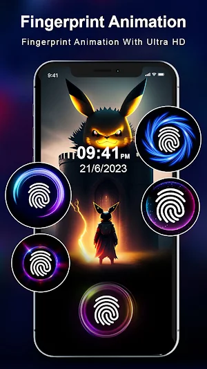 Fingerprint Animation App Screenshot 0