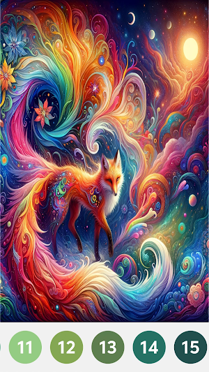 Myth Color - Color By Number Screenshot 1