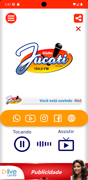 Rádio Jucati FM Screenshot 0