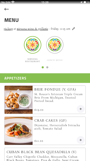 Nirvana Wine and Grillerie Screenshot 2