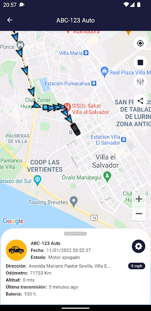VYR Track Screenshot 2