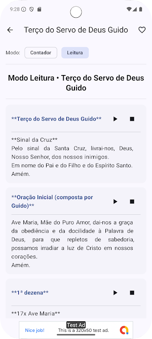 Terço do Servo de Deus Guido Screenshot 1