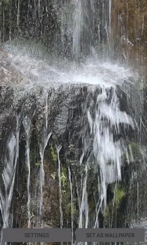 Water On Rock LWP Screenshot 0