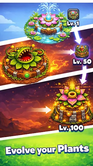 Merge Plants Zombie War Screenshot 0