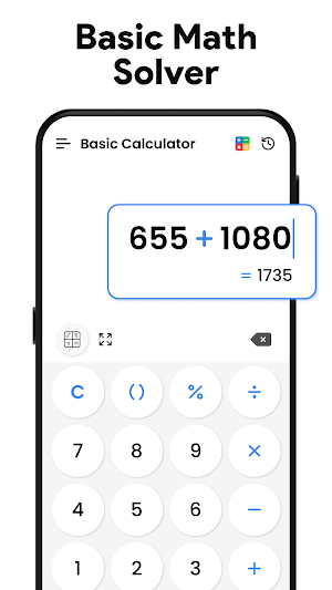 Simple Calculator & Quick Math Screenshot 0