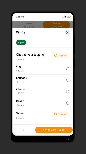 MJ Cuisine Screenshot 2