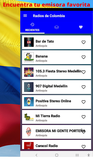 Radios de Colombia Screenshot 2