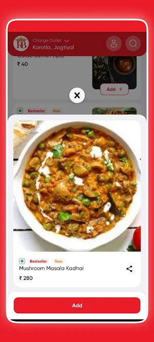 RB Restaurant Screenshot 2