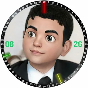 Your Cartoon Watch Face Screenshot 0