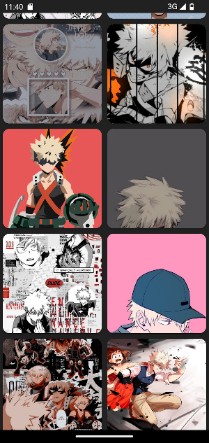 Katsuki Bakugo Hero Wallpaper Screenshot 3