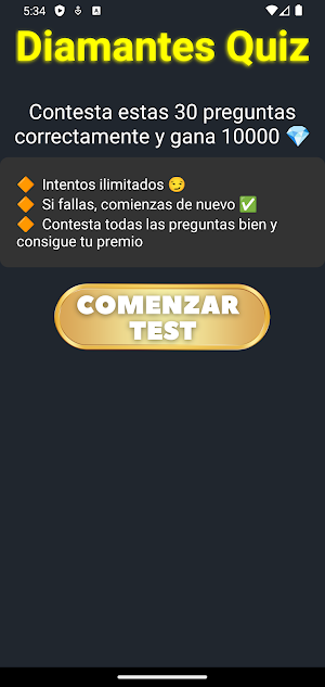 FFire Diamantes Quiz Screenshot 0