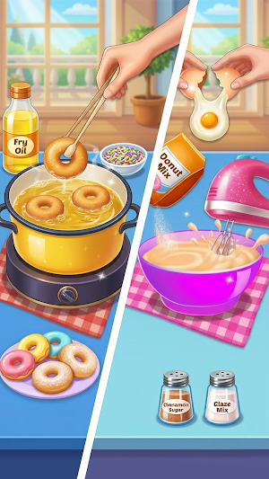 Donut - Ice Cream Sweet Game Screenshot 1