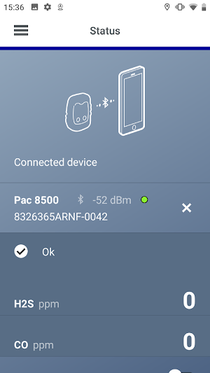Gas Detection Connect Screenshot 3