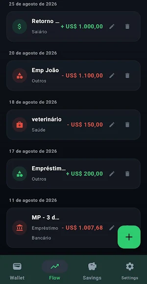 Personal Cash Flow Screenshot 0