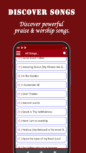 Amazing Praise & Worship Songs Screenshot 2