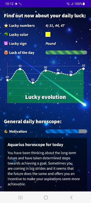 Daily Horoscope Aquarius 2023 Screenshot 2