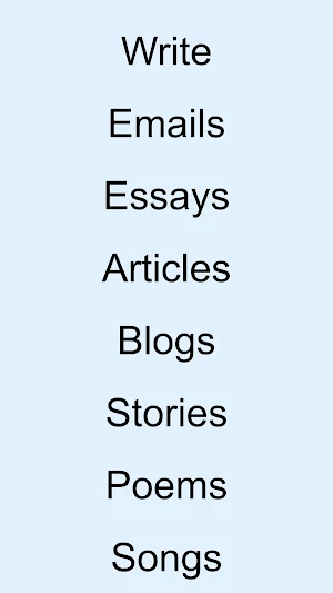 AI Writer - Writes For You Screenshot 3
