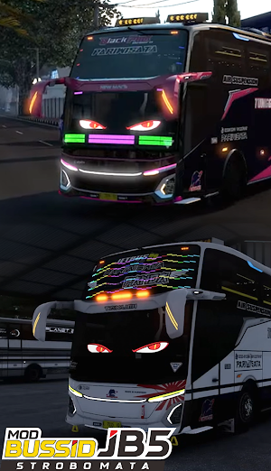 Mod Bussid JB5 Strobo Mata Screenshot 0