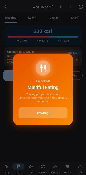 Eir Ease - Migraine Tracker Screenshot 2