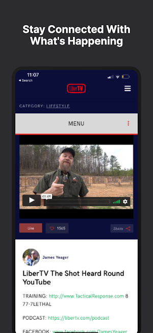 LiberTV Screenshot 1