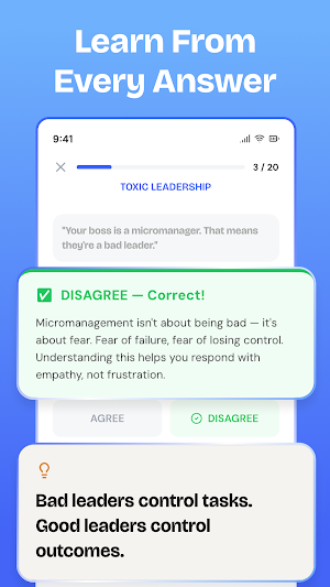 BossIQ: Leadership Quiz Screenshot 3