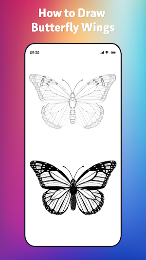 How to Draw Butterfly Screenshot 0