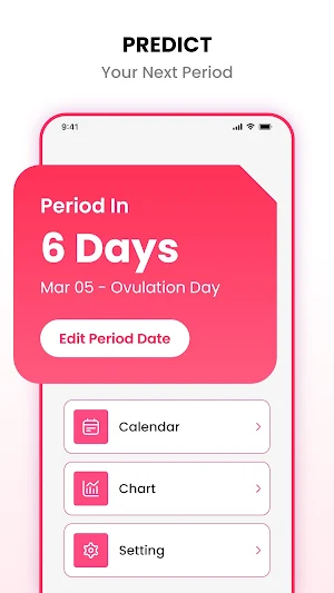 Period Tracker Period Calender Screenshot 1