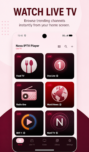 IPTV Player Watch Live TV Screenshot 0