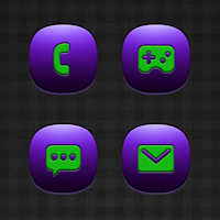 Candy Purple Icons